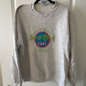 Hard Rock Cafe Heather Gray Sweatshirt